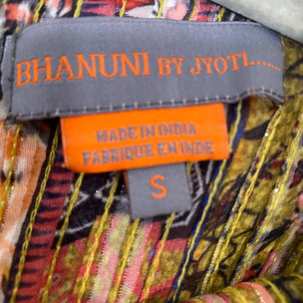 Bhanuni By Jyoti Anthropologie Citron Sleeveless Maxi Dress S slip dress lined t - Picture 7 of 15